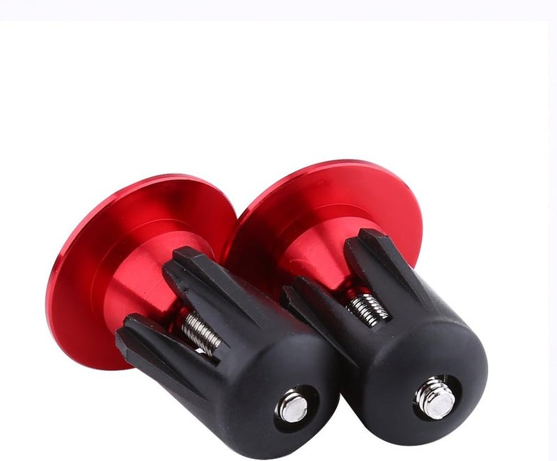 woobles Handlebar End Plug, Aluminum Handlebar Grips Handle Bar Cap Stoppers for Bicycle Cycling MTB Road(2pcs) - Image 5